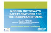 MODERN MOTORWAYS SAFETY FEATURES FOR THE EUROPEAN …