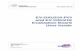 EV-OXU210-PCI and EV-OXU210 Evaluation Board User Guide