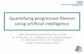 Quantifying progressive fibrosis using artificial intelligence