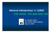 Mineral Metabolism in ESRD