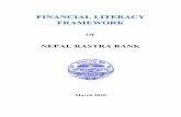 Financial Literacy Framework
