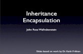 Inheritance Encapsulation - Purdue University