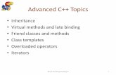 Advanced C++ Topics - ITTC