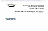 ANSI X9.73-2010 Cryptographic Message Syntax — ASN.1 and XML