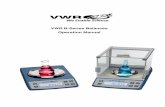 VWR B-Series Balances Operation Manual