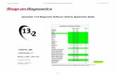 Australian 13.2 Diagnostic Software Vehicle Application Guide