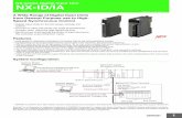 NX-series Digital Input Unit NX-ID/IA