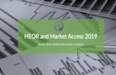 HEOR and Market Access 2019
