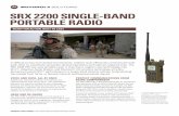 2200 SINGLE-BAND PORTABLE RADIO
