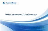 2019 Investor Conference