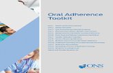 Oral Adherence Toolkit - ONS