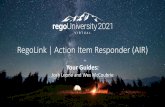 RegoLink | Action Item Responder (AIR)
