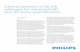 Clinical benefits of QLAB software for advanced 2D and 3D ...