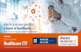 Healthcare ETF PPT - ICICI Prudential Mutual Fund