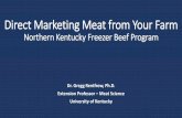 Direct Marketing Meat from Your Farm - University of Kentucky