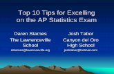 Top 10 Tips for Excelling on the AP Statistics Exam