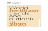 World fertilizer trends and outlook to 2020