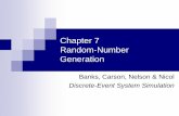 Chapter 7 Random-Number Generation - Sharif