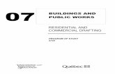 BUILDINGS AND PUBLIC WORKS RESIDENTIAL AND COMMERCIAL DRAFTING