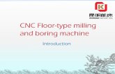 CNC Floor-type milling and boring machine