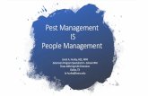 Pest Management IS People Management