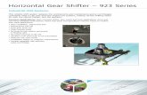 Horizontal Gear Shifter – 923 Series - Cablecraft
