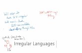 Irregular Languages - courses.cs.washington.edu
