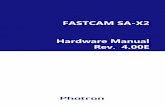 FASTCAM SA-X2 Hardware Manual Rev 4 - Tech Imaging