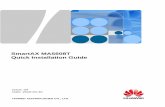 SmartAX MA5608T Quick Installation Guide - IMMARVIC