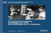 Counterinsurgency Intelligence and the Emergency in Malaya
