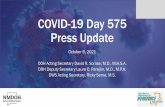 COVID-19 Day 540** Press Update