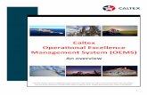 Caltex Operational Excellence Management System (OEMS)