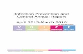 Infection Prevention and Control Annual Report April 2015 ...