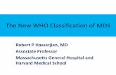 The New WHO Classification of MDS