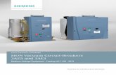 SION Vacuum Circuit-Breakers 3AE5 and ...
