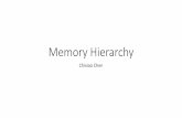 Memory Hierarchy - cihlab.github.io