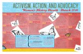 ACTIVISM, ACTION, AND ADVOCACYACTIVISM, ACTION, AND …