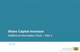 Share Capital Increase - Bank of Cyprus