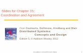 Slides for Chapter 15: Coordination and Agreement