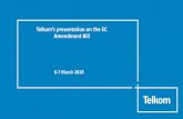 Telkom’s presentation on the EC Amendment Bill
