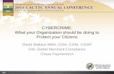 CYBERCRIME: What your Organization should be doing to ...