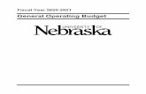 Fiscal Year 2020-2021 - Nebraska