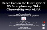 Planet Gaps in the Dust Layer of 3D Protoplanetary ... - LMU