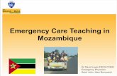 Emergency Care Teaching in Mozambique