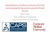 Quantification of methane emissions from the natural gas ...