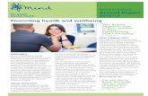 Promoting health and wellbeing - mindeb.org.uk