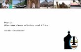 Part 3: Western Views of Islam and Africa