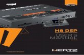 H8 DSP - static.hertz-audio.com