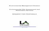 Environmental Management Division Environmental Site ...