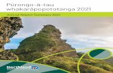 Pūrongo-ā-tau whakarāpopototanga 2021